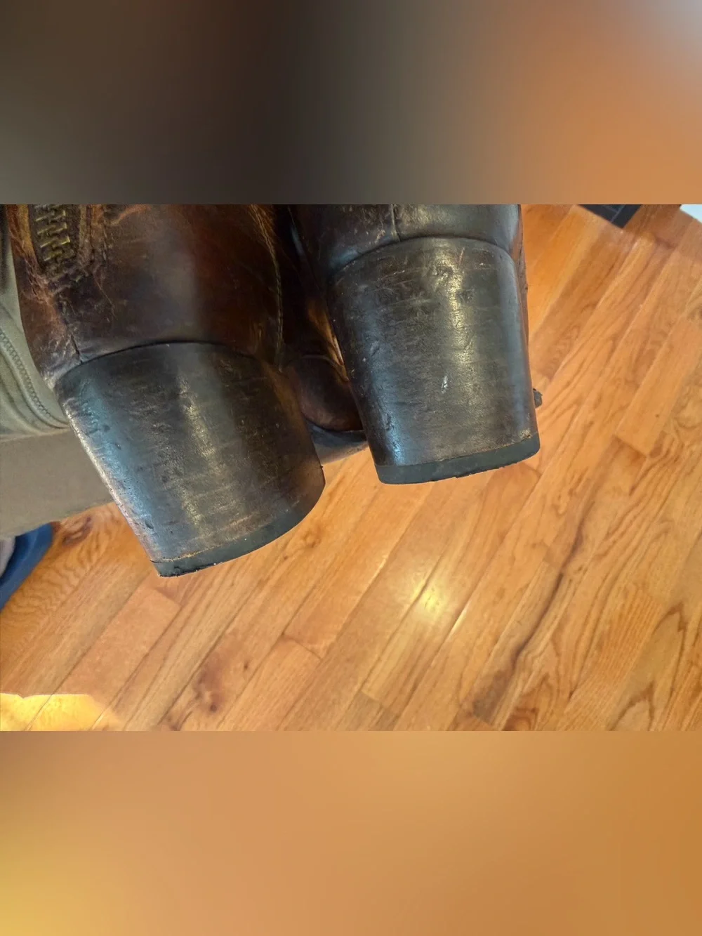 Freebird by Steven Grany Tall Leather Boots Cognac 7